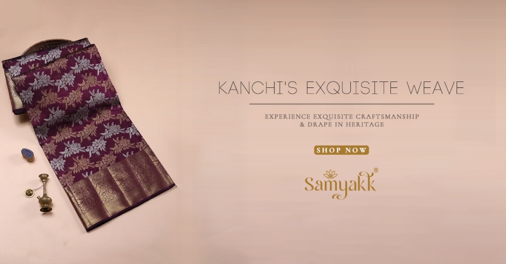 A Journey Through the Art of Silk Sarees: A Kanchipuram Legacy